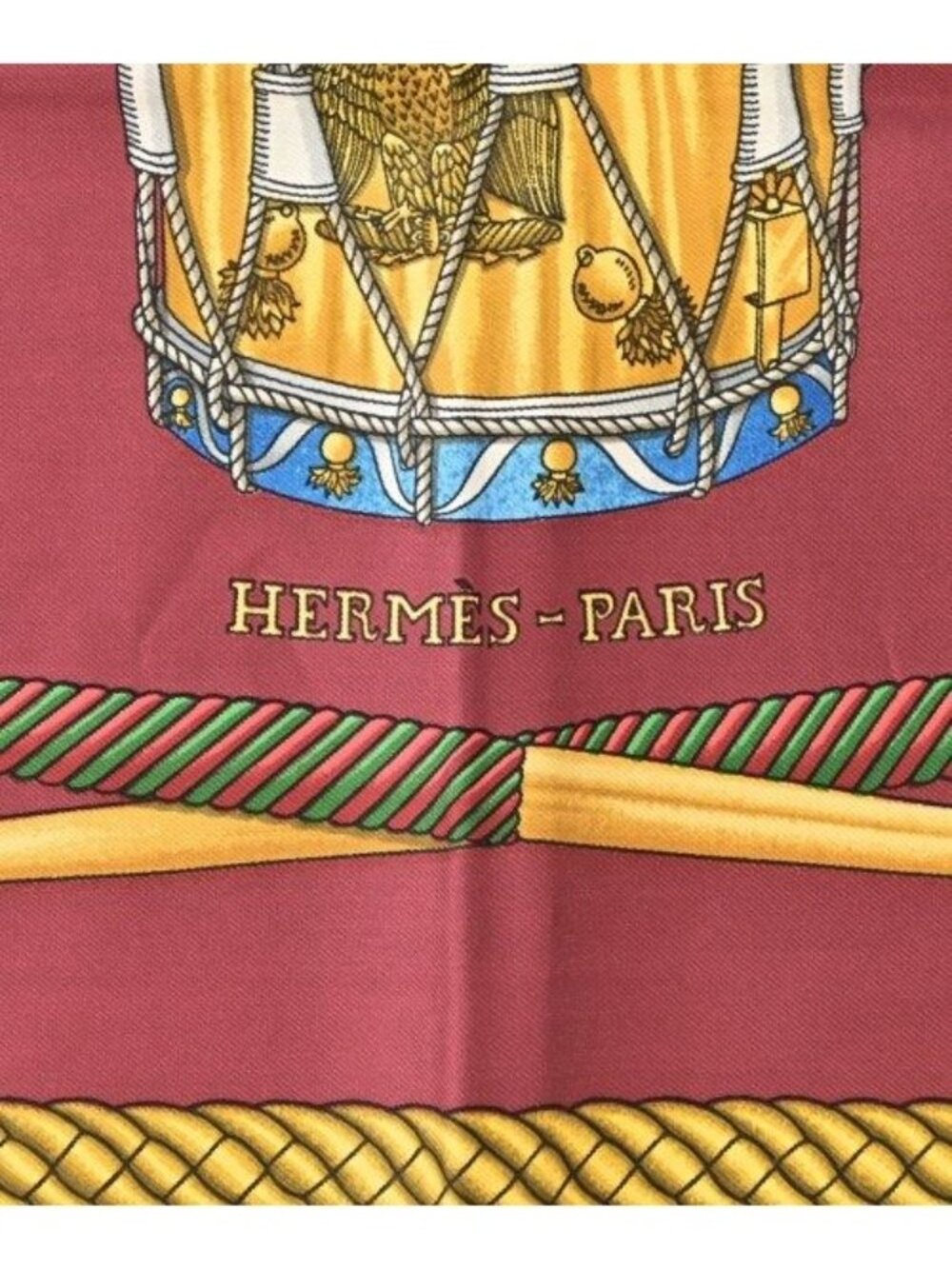Hermes Bandana Scarf Blue - Picture 4 of 7